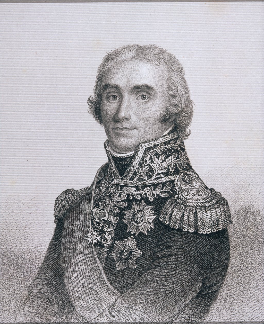 Portrét Andre Massena (1758-1817) Duc de Rivoli, princ d