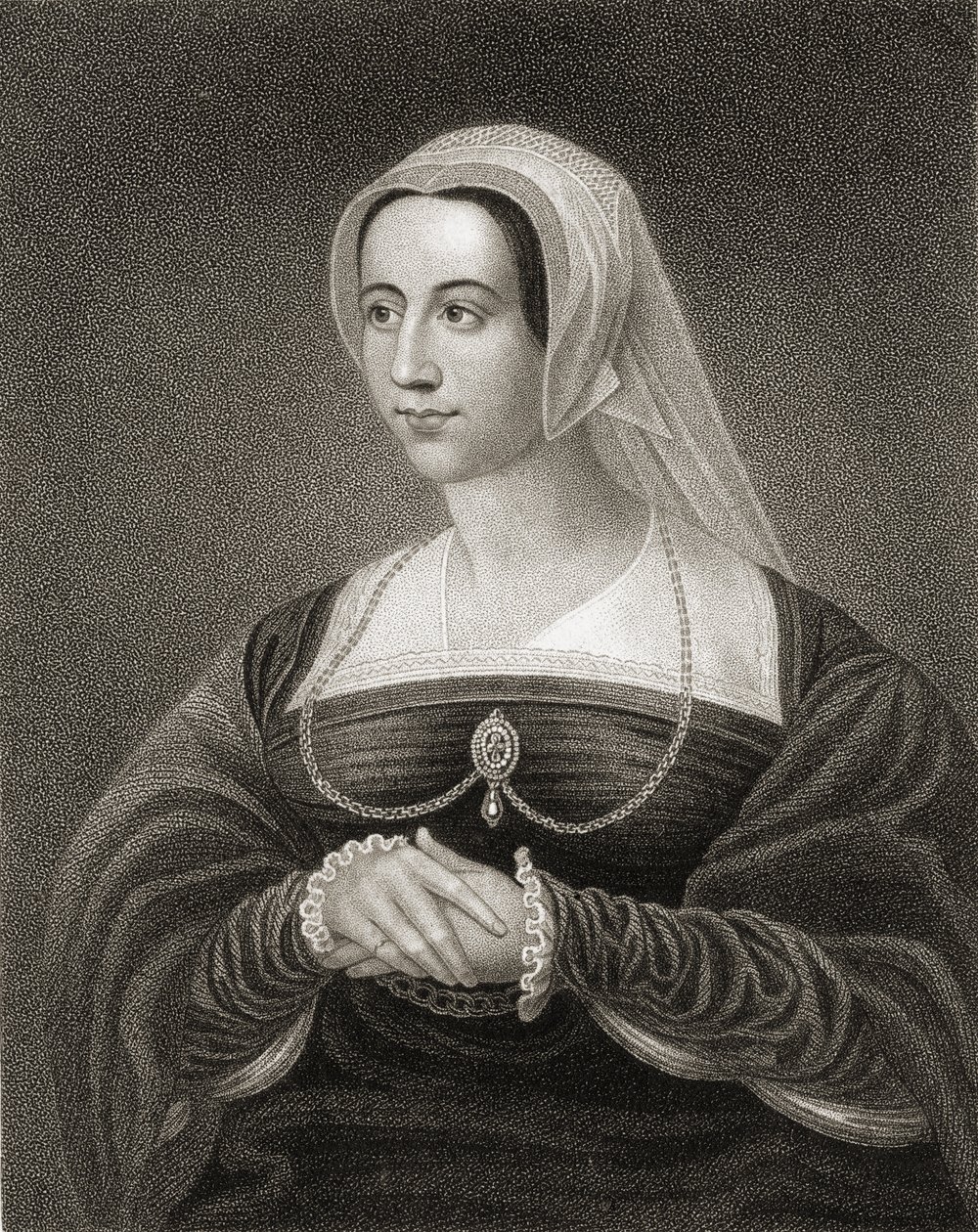 Portrét Catherine Parr (1512-48) z 