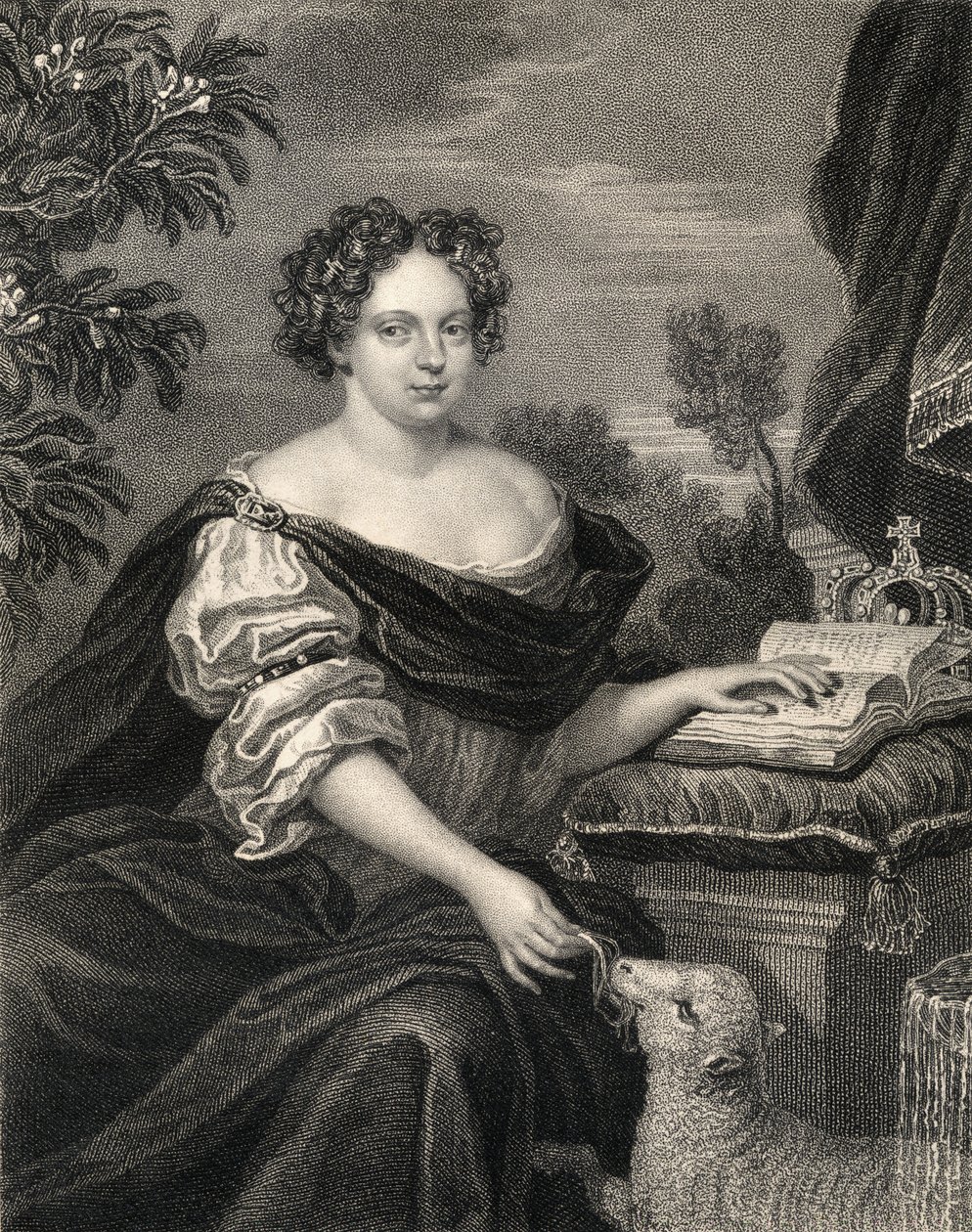 Portrét Kateřiny z Braganzy (1638-1705), z 