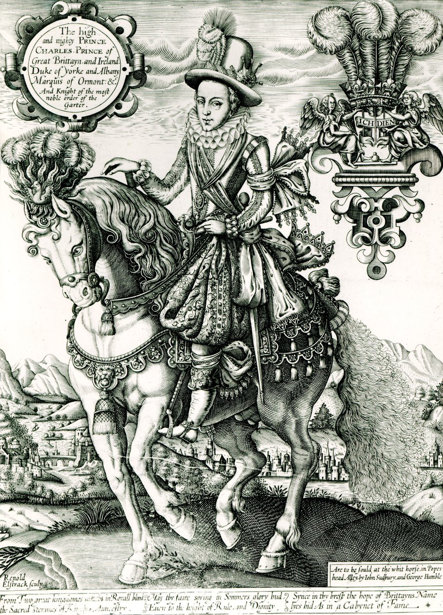 Portrét Karla I. jako prince od English School