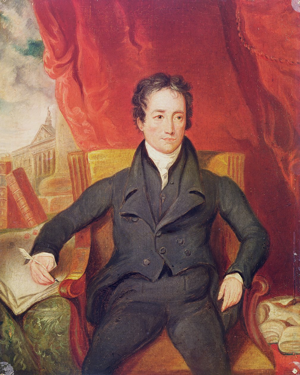 Portrét Charlese Lamba (1775-1834) 1826 od English School