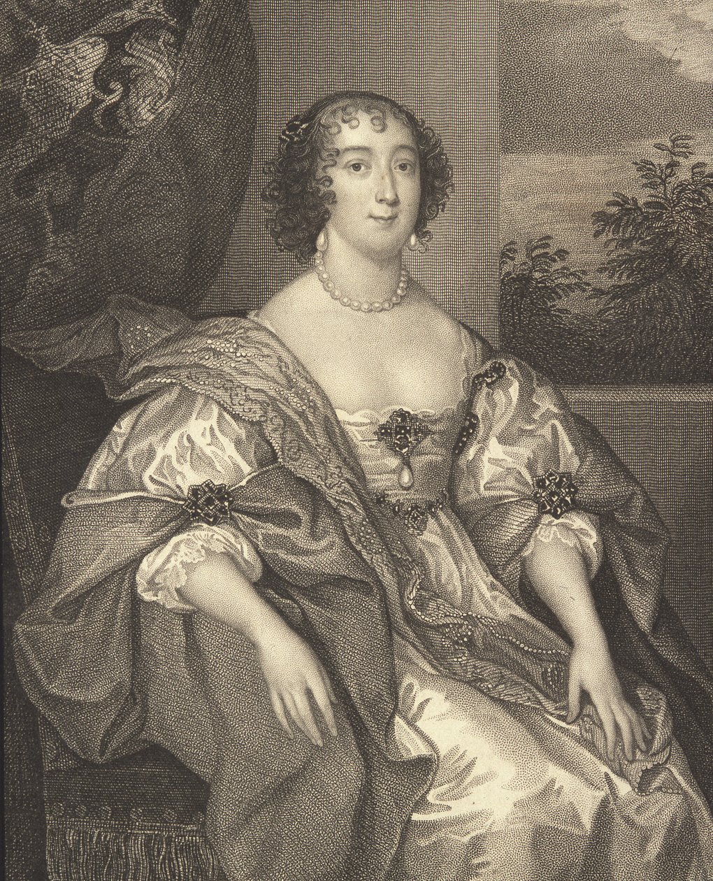 Portrét Dorothy Percyové, hraběnky z Leicesteru (asi 1598-1659), z „Lodge