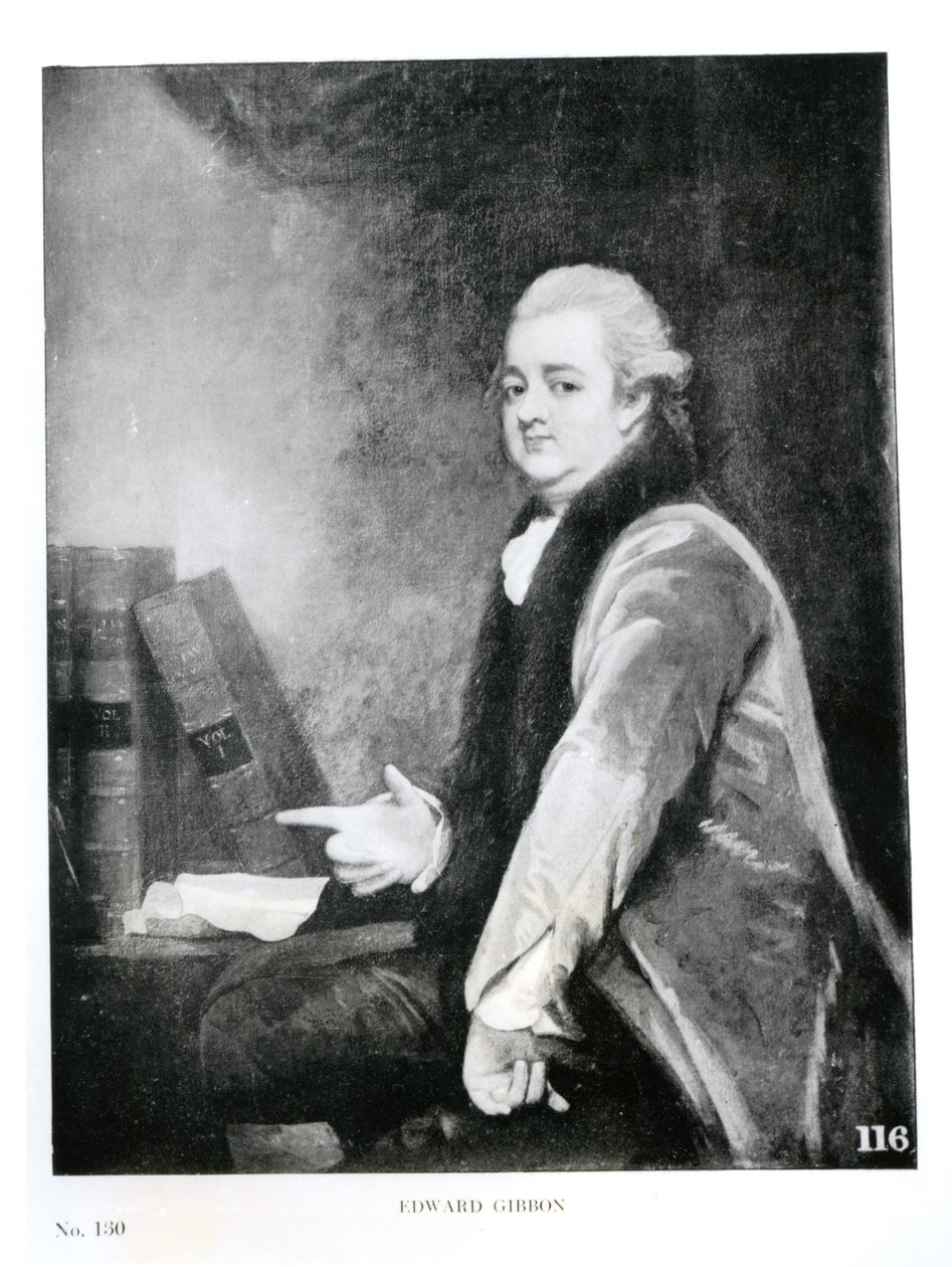 Portrét Edwarda Gibbona (1737-94) od English School