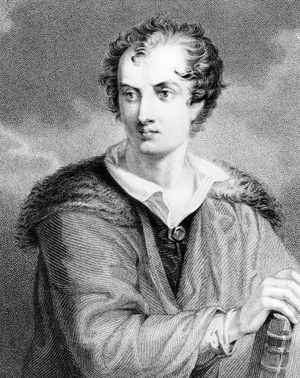 Portrét George Gordona, 6. lorda Byrona z Rochdale (1788-1824) od English School