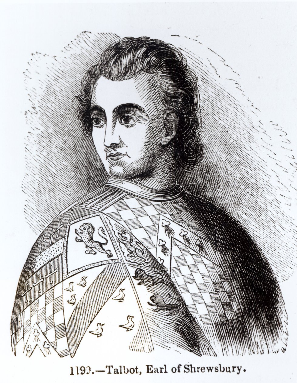Portrét Johna Talbota, prvního hraběte ze Shrewsbury (asi 1388-1453) od English School