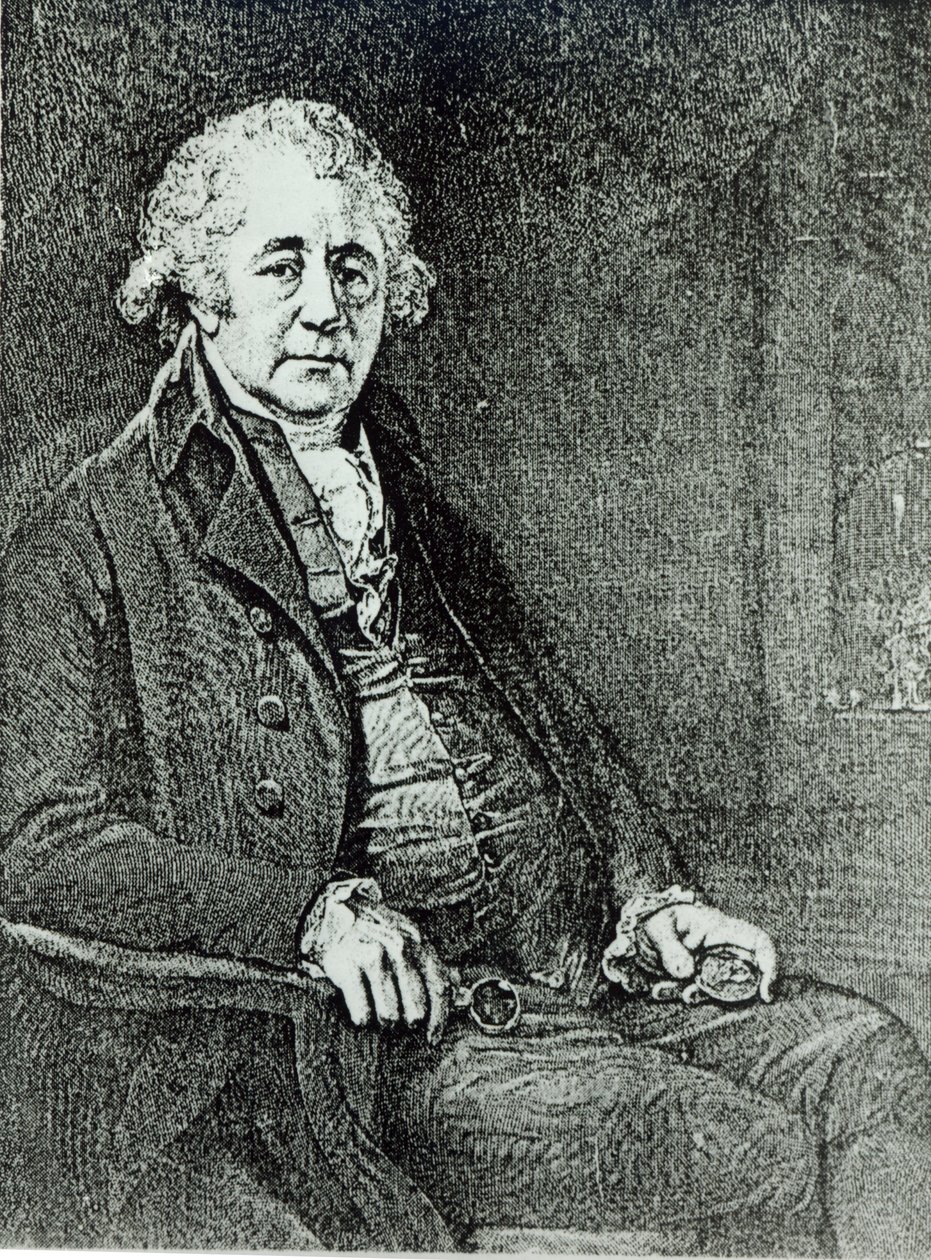 Portrét Matthew Boulton (1728-1809) od English School