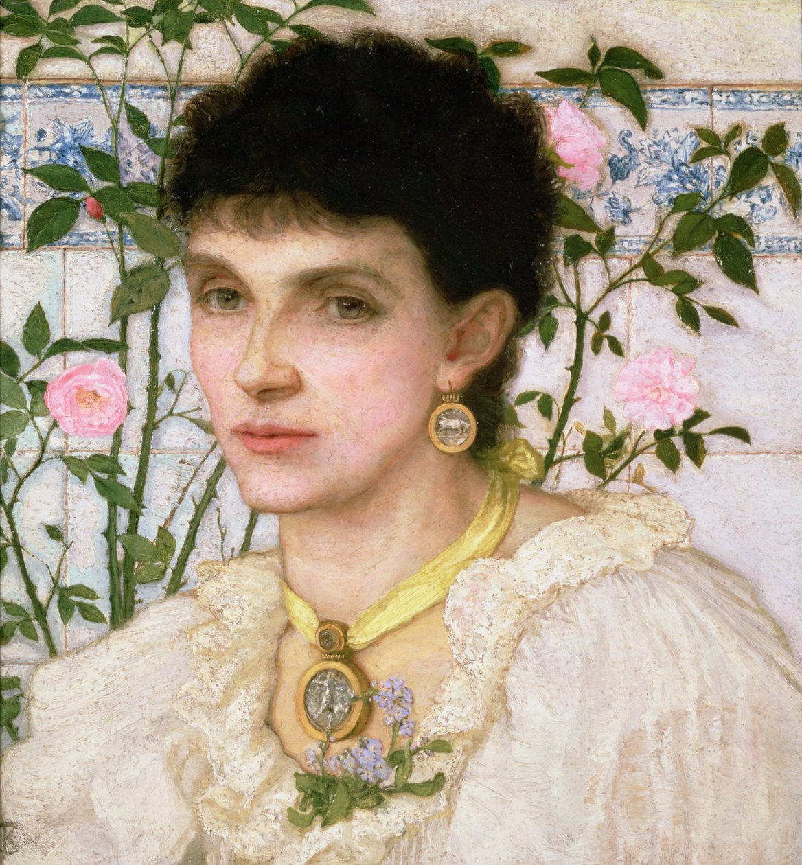 Portrét paní George Henry Boughton od English School