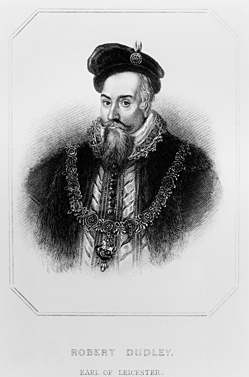 Portrét Roberta Dudleyho (1532-88) 1. hrabě z Leicesteru, z 