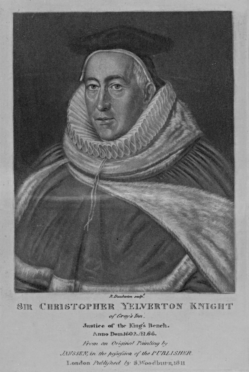 Portrét sira Christophera Yelvertona z 