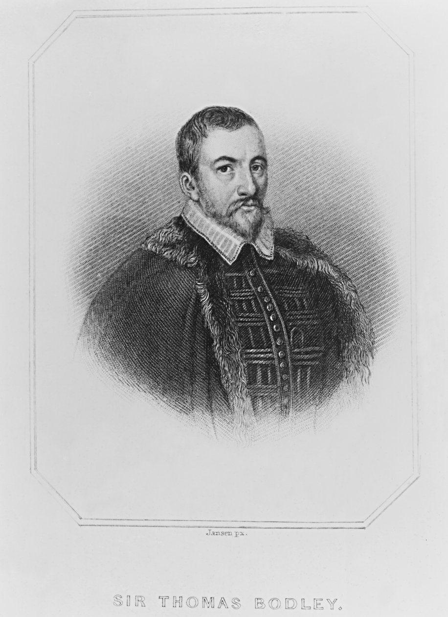 Portrét sira Thomase Bodleyho (1545-1613) z 