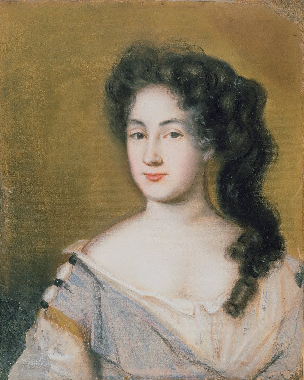 Portrét dámy (pastel na papíře) od English School