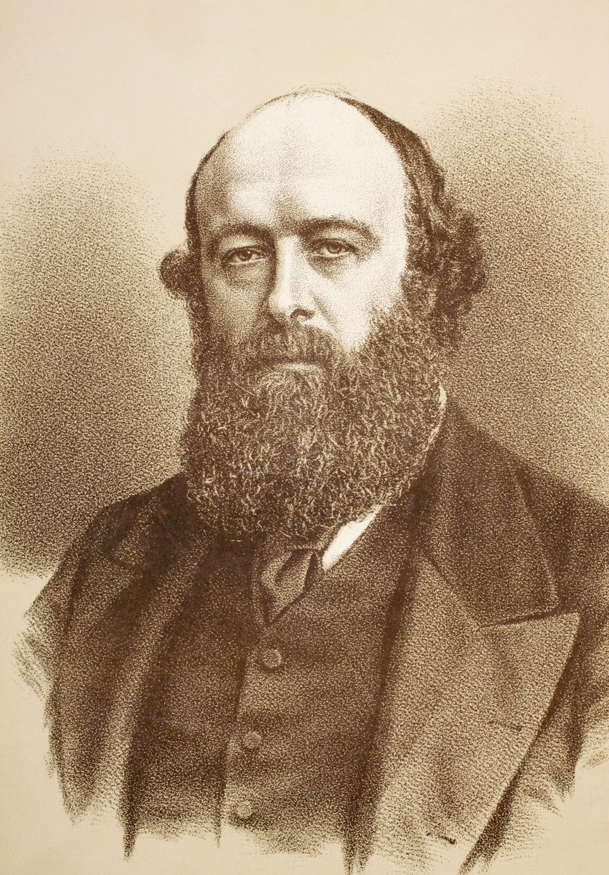 Robert Arthur Talbot Gascoyne-Cecil, 3. markýz ze Salisbury, kolem roku 1890 od English School