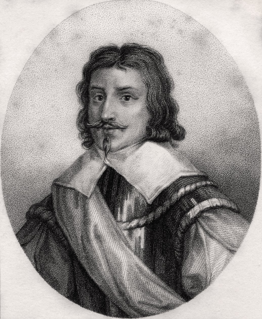 Robert Greville, vyryla Geremia, ilustrace z „Katalogu královských a vznešených autorů, svazek II“, vydaného v roce 1806 od English School