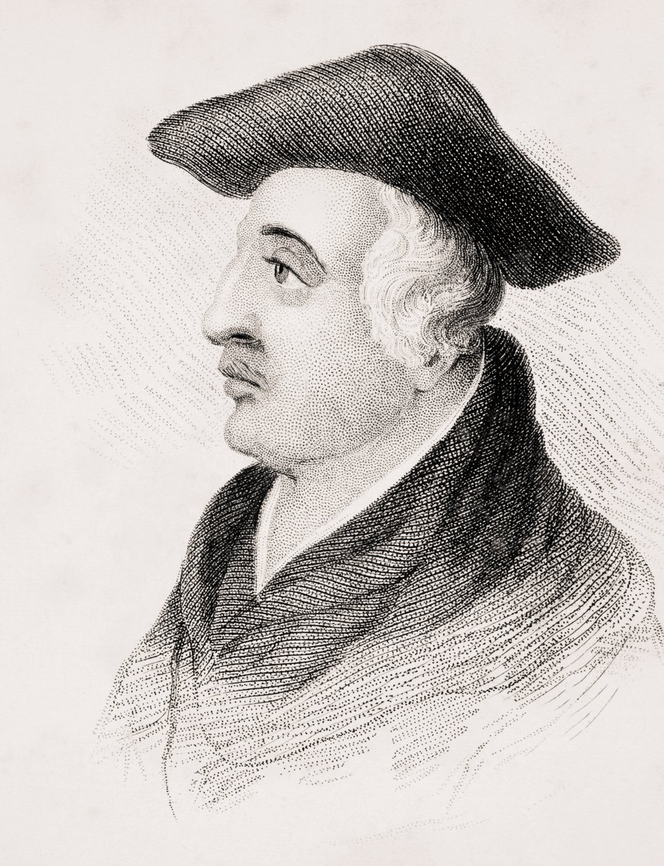 Roger Bacon, z knihy "Old England