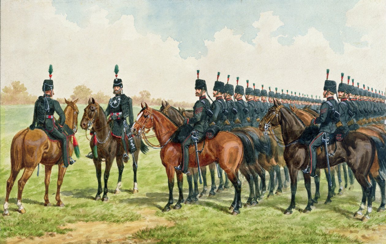 Royal East Kent Yeomanry, 1865 od English School