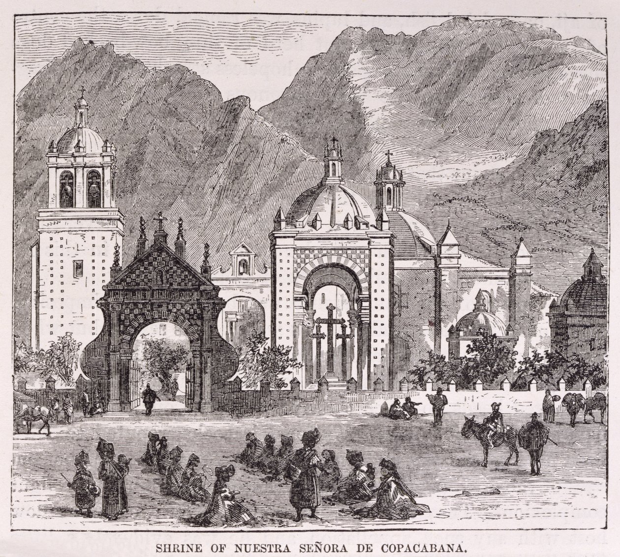 Svatyně Nuestra Senora de Copacabana, Lima, Peru, z 
