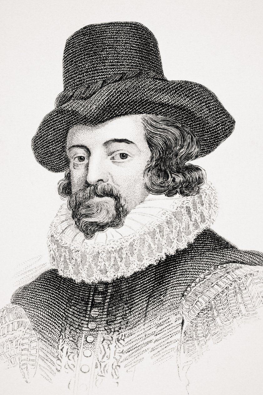 Sir Francis Bacon, ilustrace z 