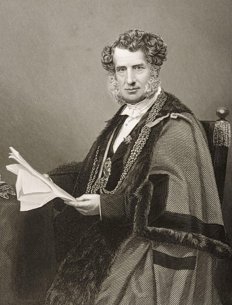 Sir Robert Walter Carden (1801-88) 1. baronet od English School