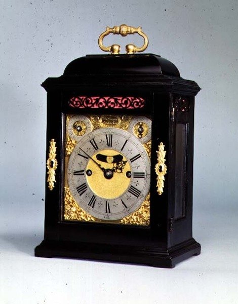 Malé držákové hodiny s opakováním úderu, Thomas Tompion (1639-1713), kolem 1710 od English School