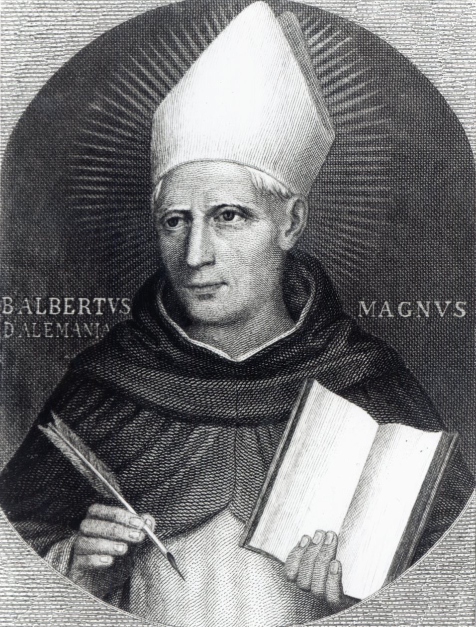 Svatý Albertus Magnus, 1851 od English School