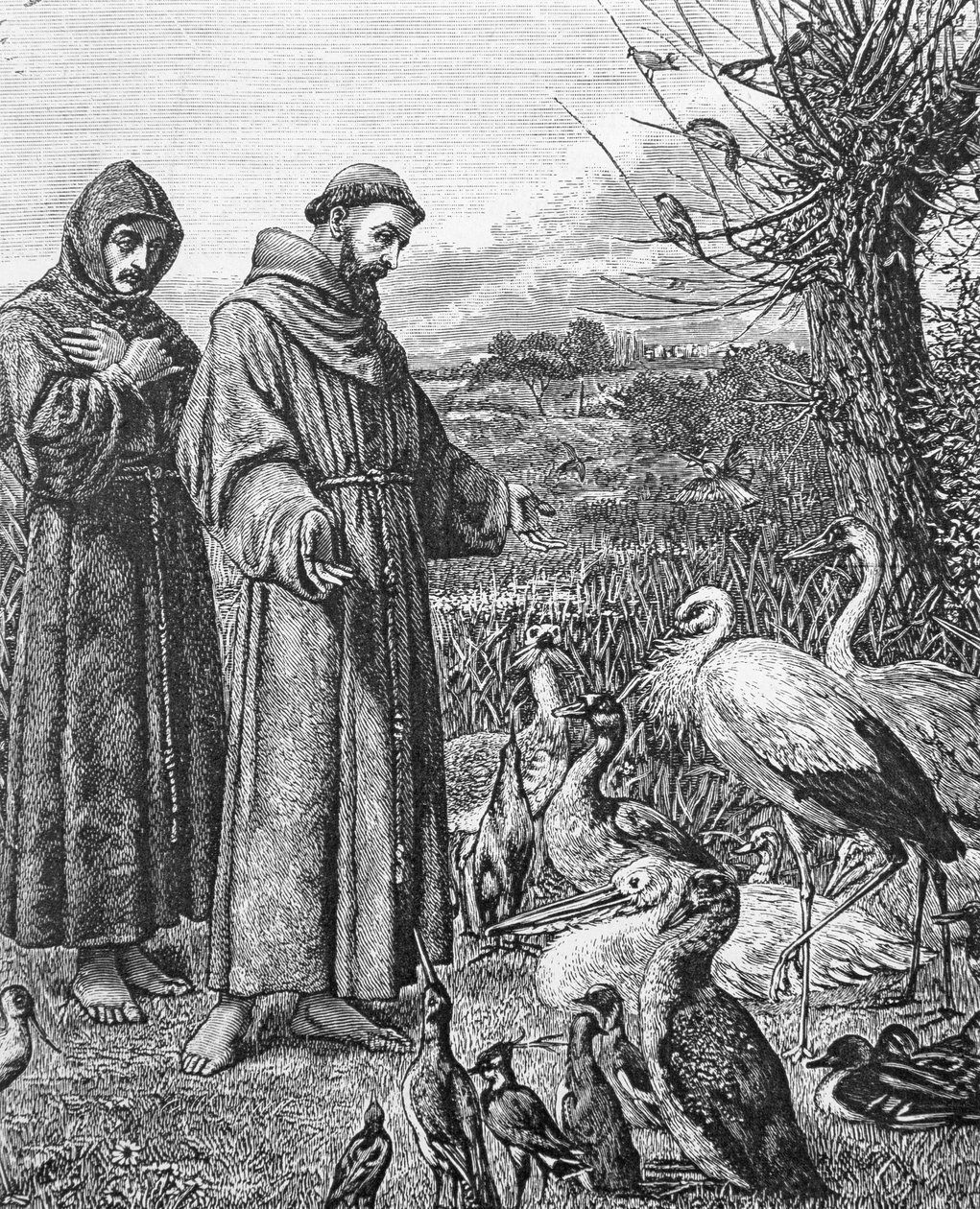 Sv. František z Assisi (1182–1226) od English School