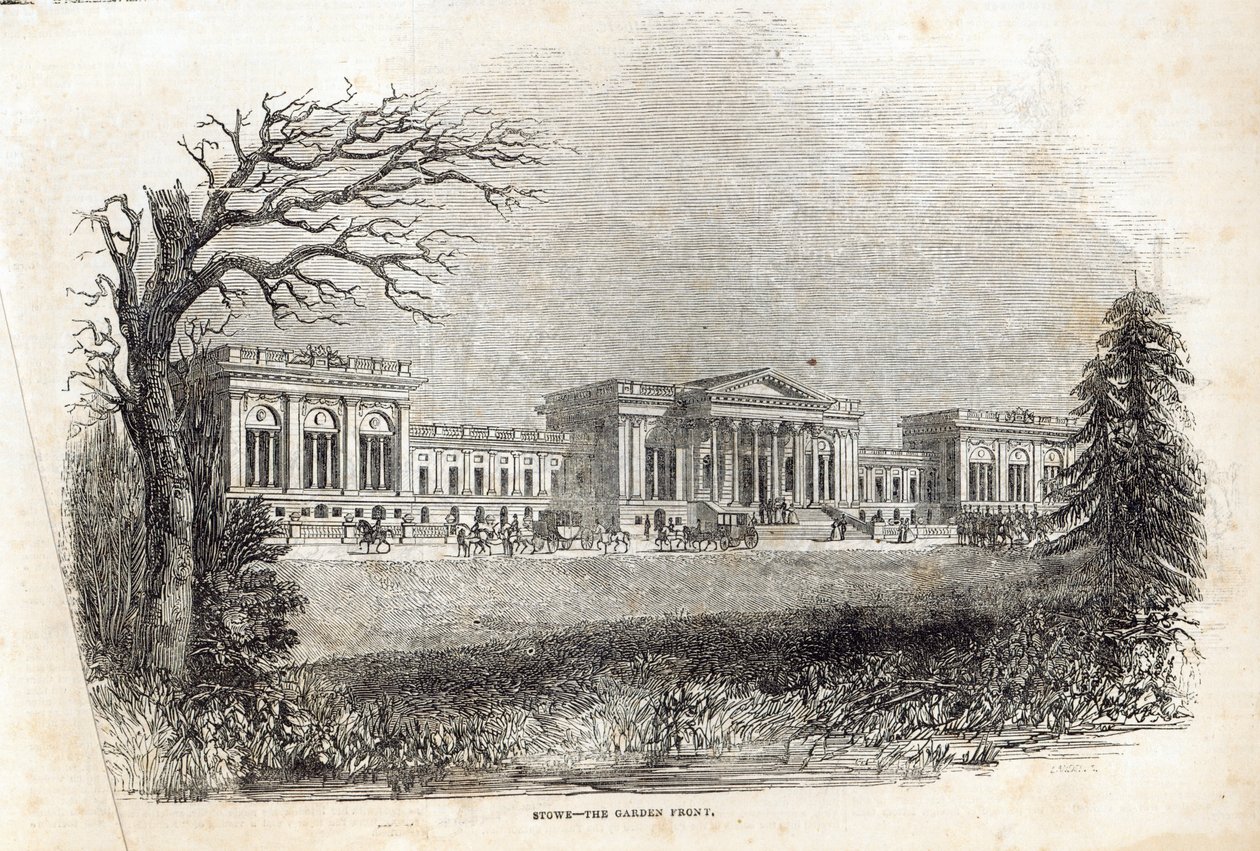 Stowe - The Garden Front, z 