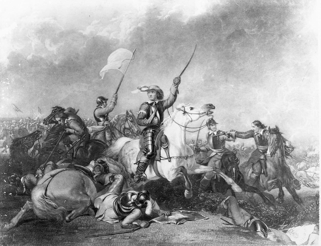 Bitva u Marston Moor, 2. července 1644 od English School
