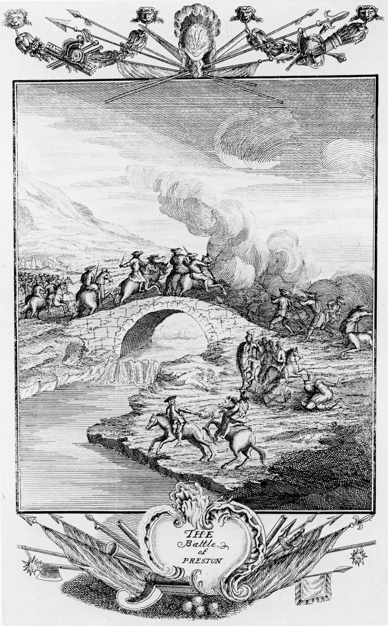 Bitva u Prestonu, 20. srpna 1648 od English School