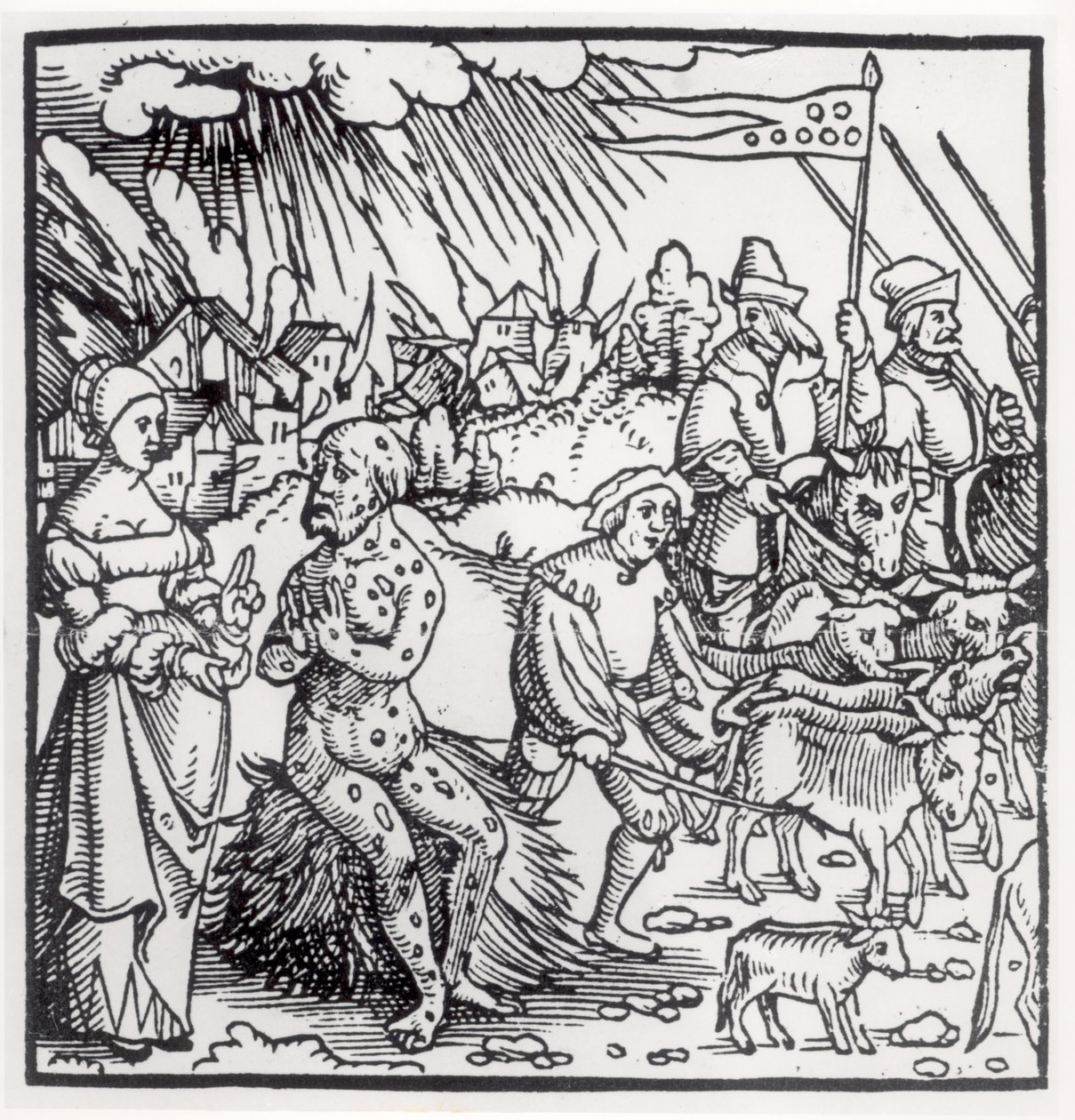 Černá smrt, 1348 od English School