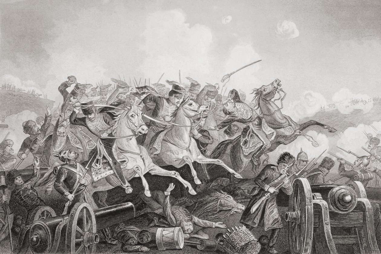 Poplatek lehké brigády, 1883 od English School