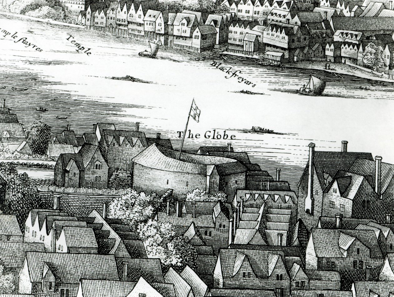 The First Globe Theatre nebo Rose Theatre od English School