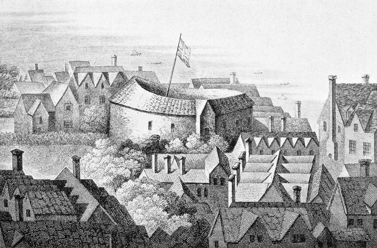 The First Globe Theatre nebo Rose Theatre od English School