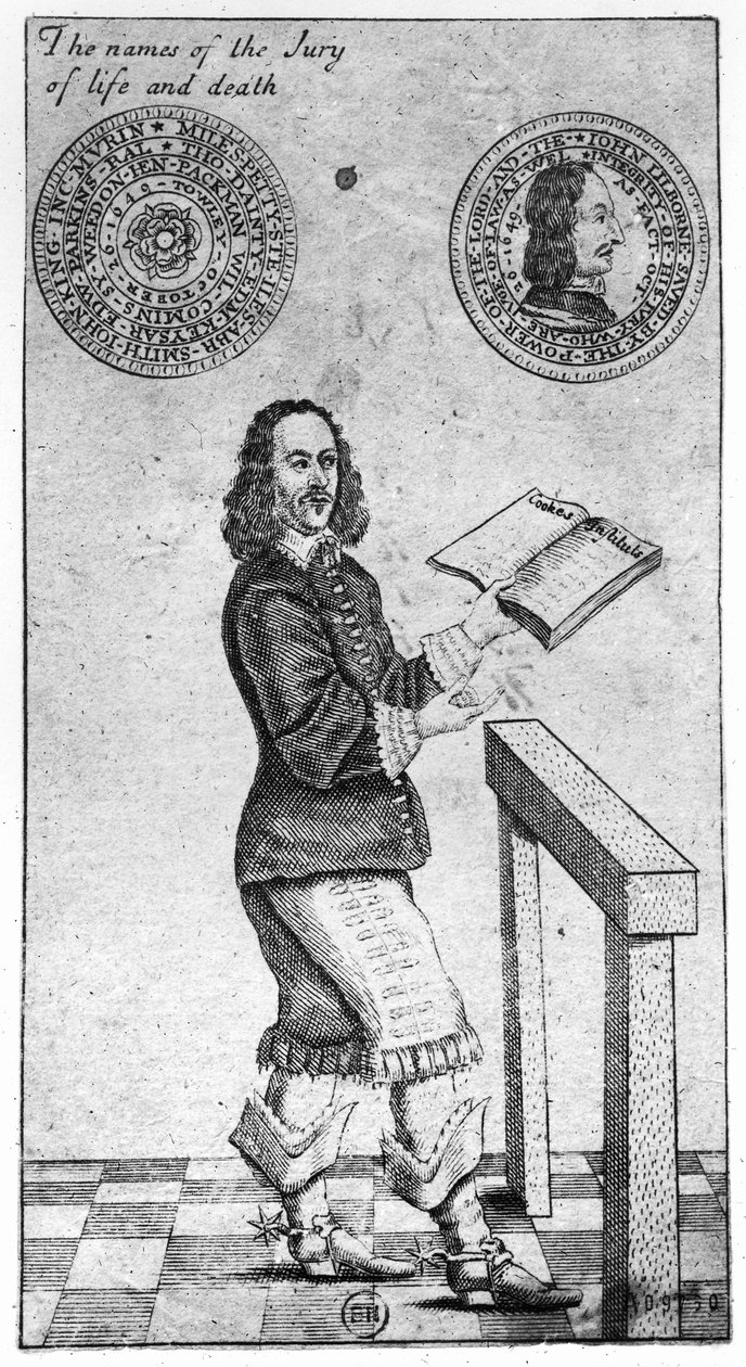 Jména poroty života a smrti, 1649 od English School