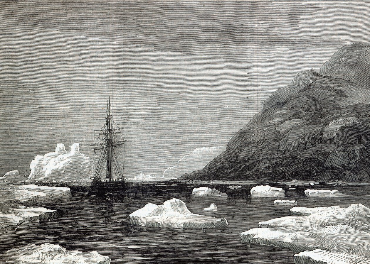 Plavba lodí Pandora: z "The Illustrated London News", 1876 od English School