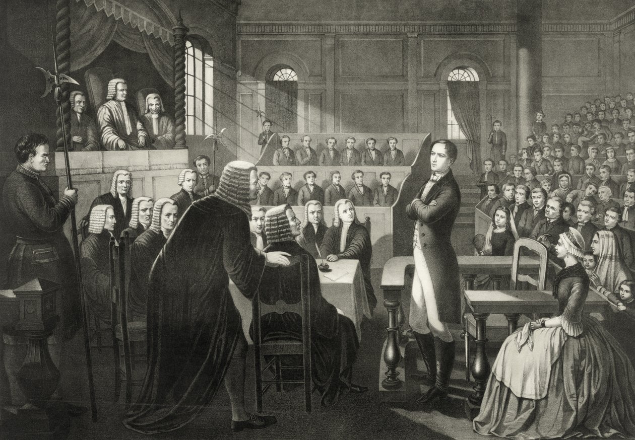 Proces s vůdcem irských nacionalistických rebelů Roibeardem Eimeidem od English School
