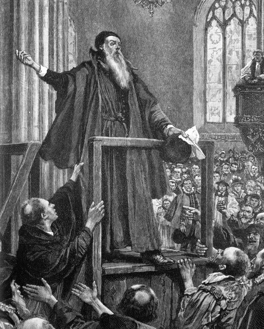 Thomas Cranmer (1489-1556) Kázání od English School