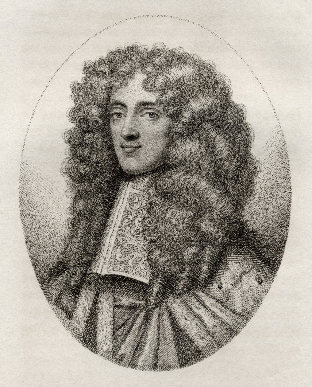 Thomas Osborne, ilustrace z „Katalogu královských a vznešených autorů, svazek IV“, vydaného v roce 1806 od English School