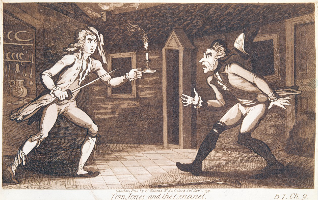 Tom Jones a Centinel, 1799 od English School
