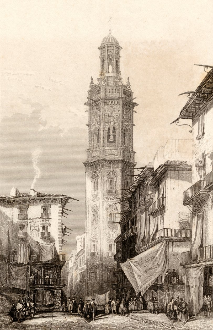 Torre Santa Catalina, Valencie, Španělsko od English School
