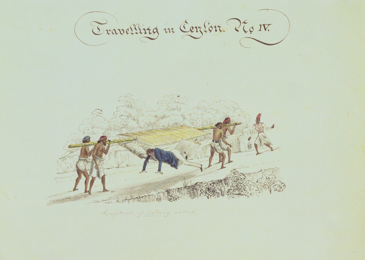 Cestování na Cejlonu č. IV, kolem roku 1835 od English School
