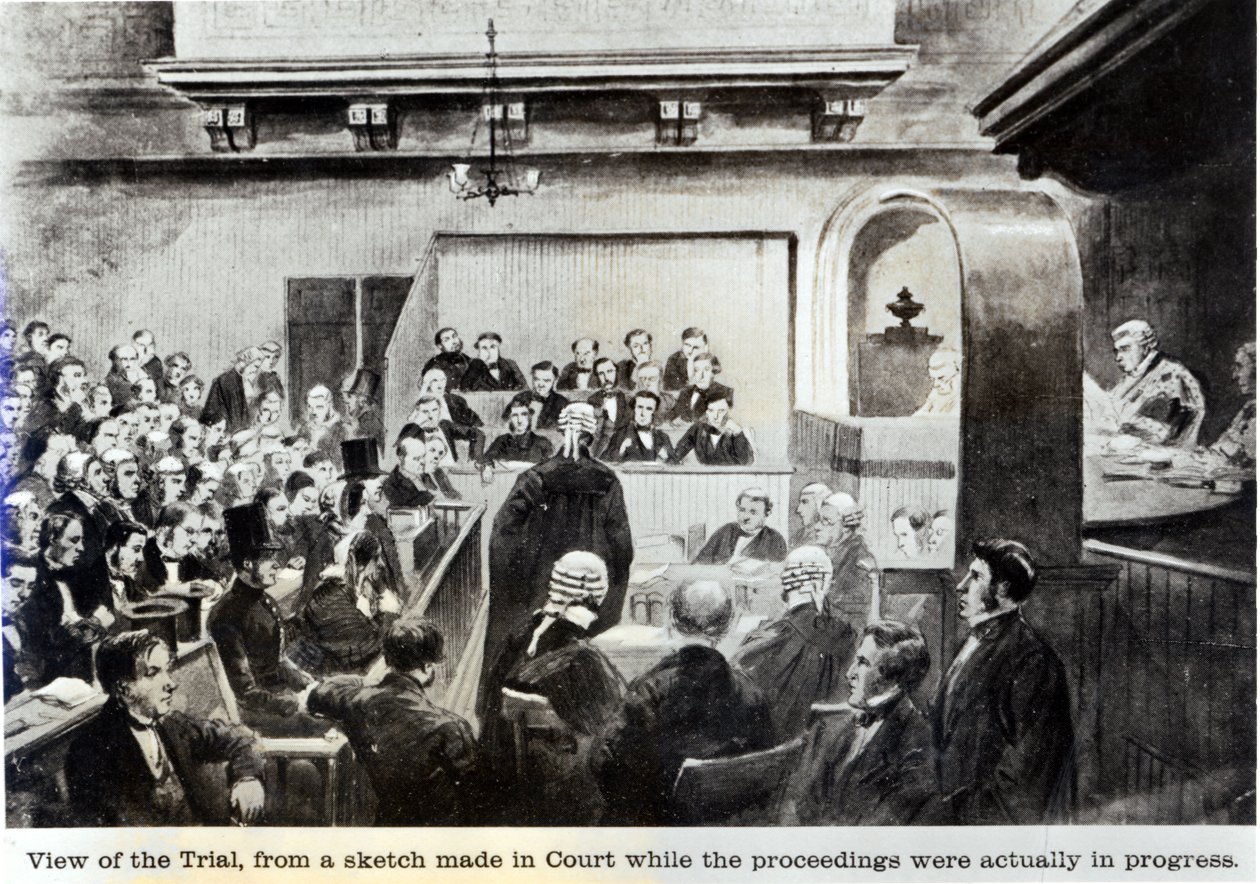 Soud s Madeleine Smithovou, 1857 od English School