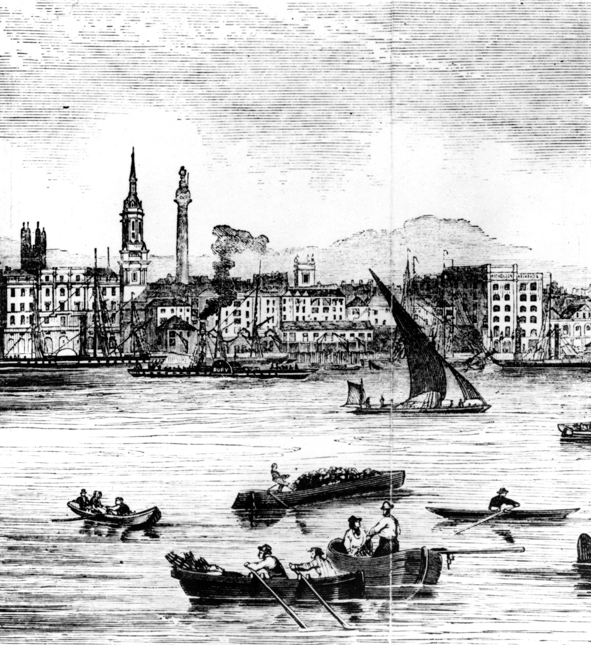 Wharfs na řece Temži, St. Benet