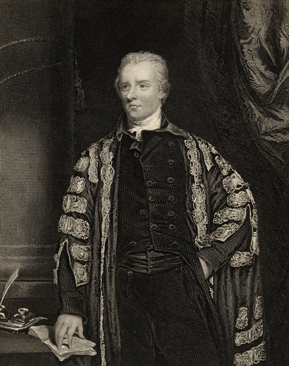 William Pitt mladší (1759-1806) od English School
