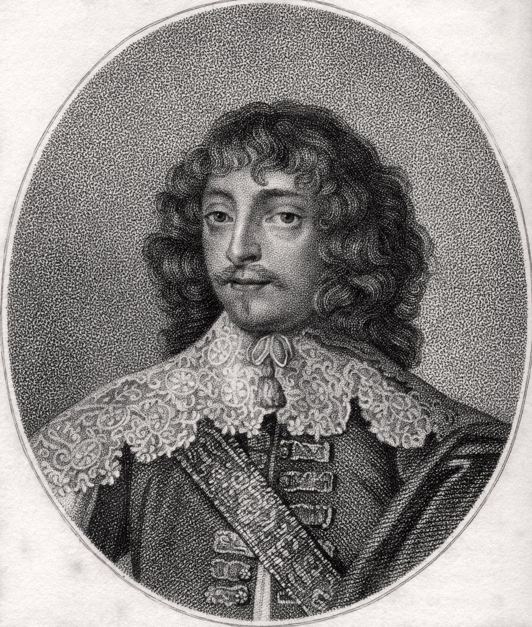 William Villiers, ilustrace z „Katalogu královských a vznešených autorů, svazek V“, vydaného v roce 1806 od English School