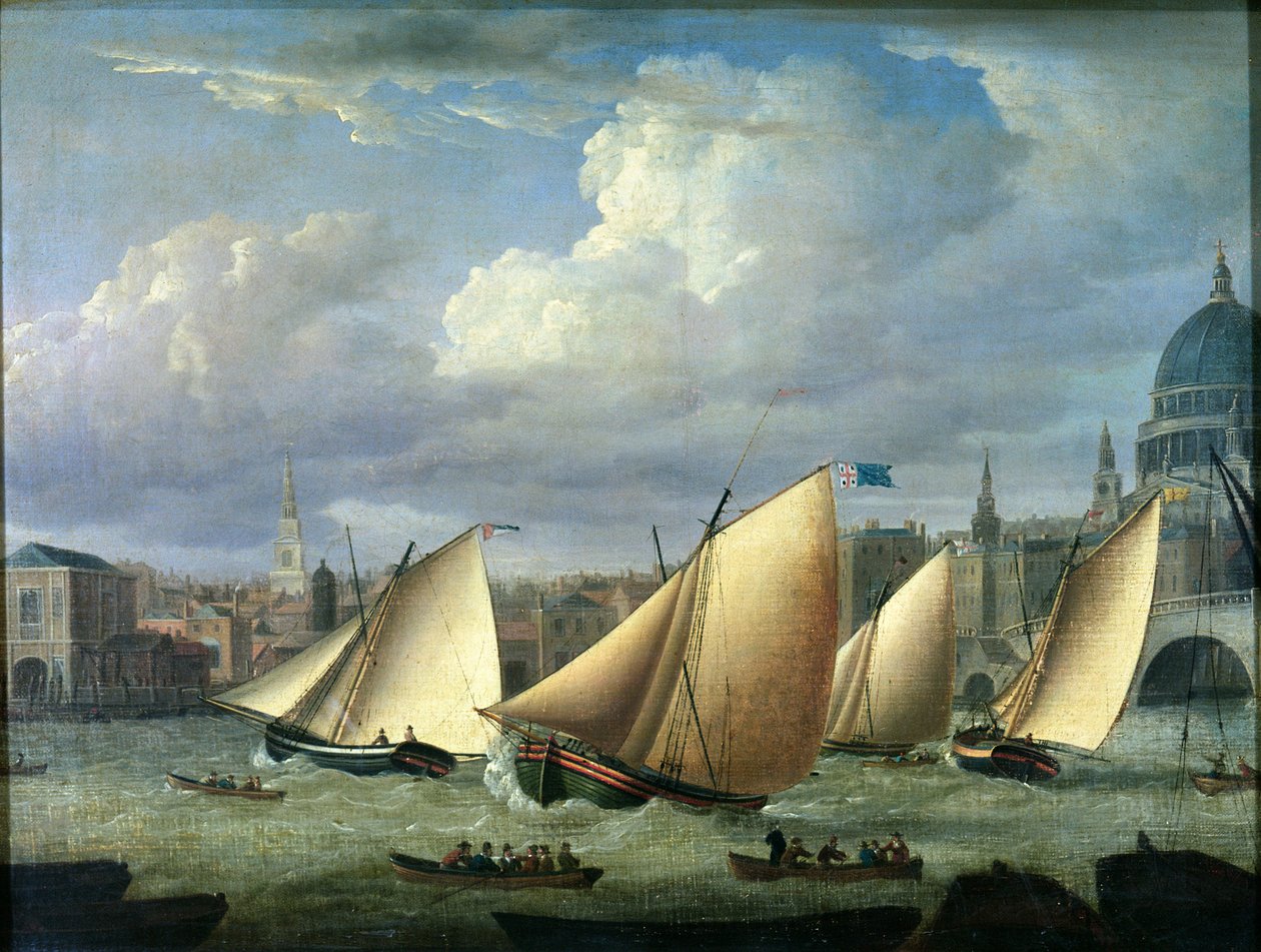 Jachty Cumberland Fleet začínající v Blackfriars v Londýně od English School
