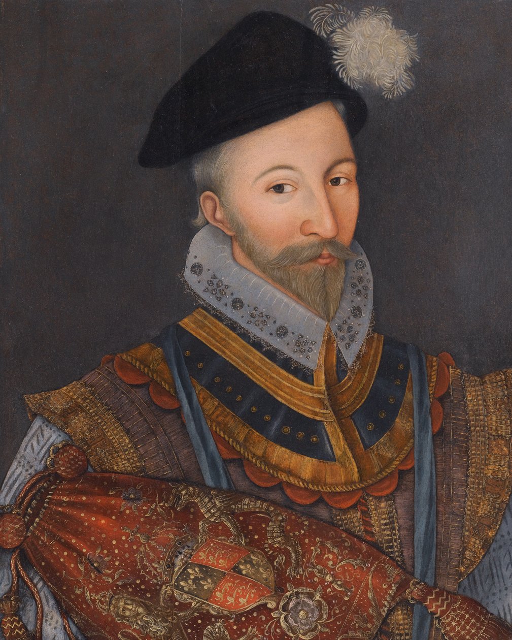 William Howard (c. 1510-1573), 1. baron Howard z Howarda z Effinghamu od English School of the 16th century