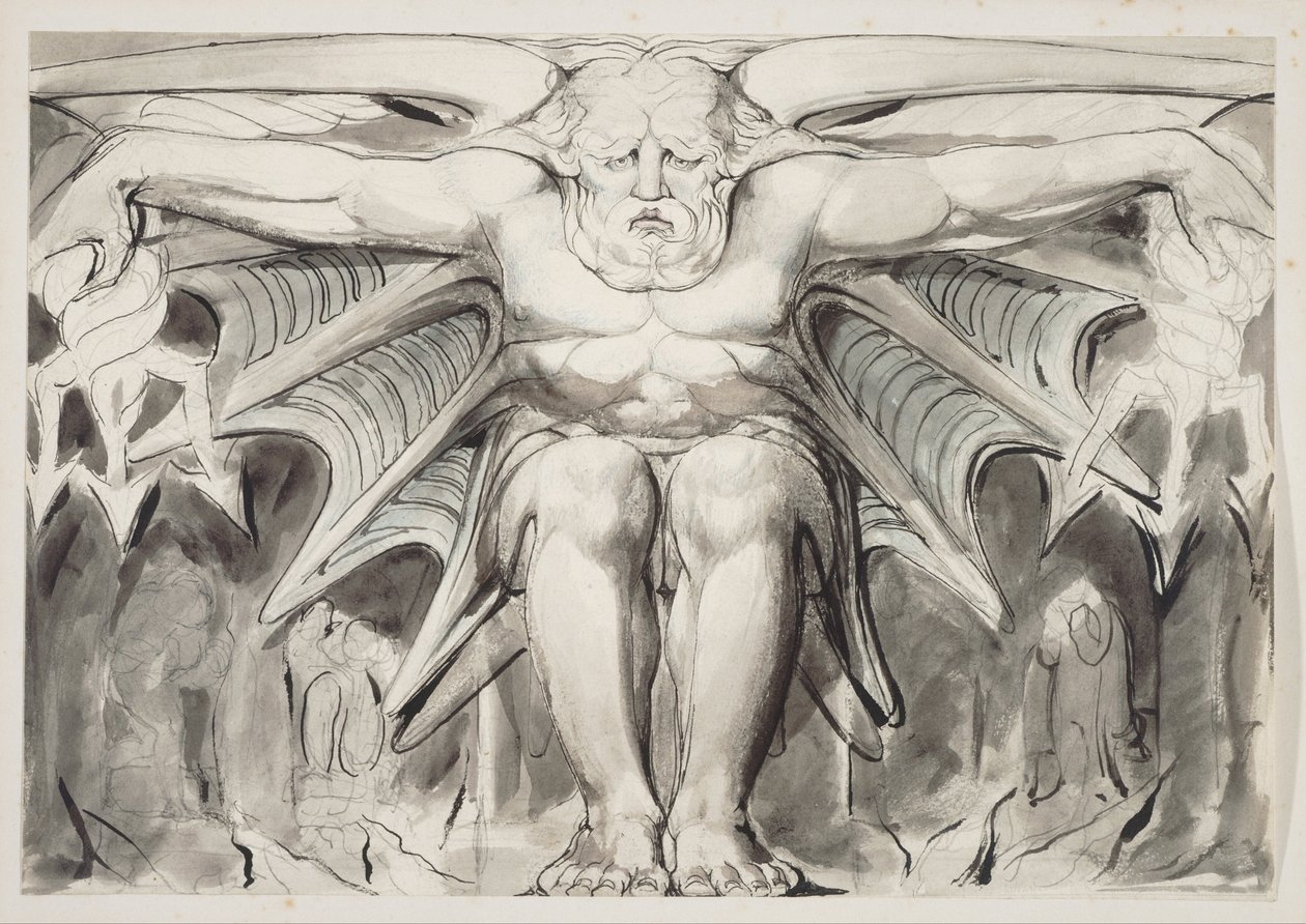 Ničící božstvo od William Blake