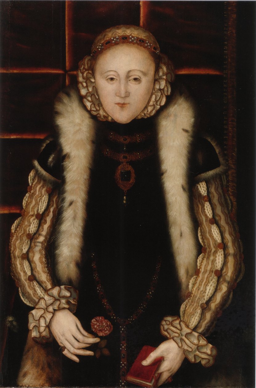 Portrét Alžběty I. Anglické, c. 1560 od English Master