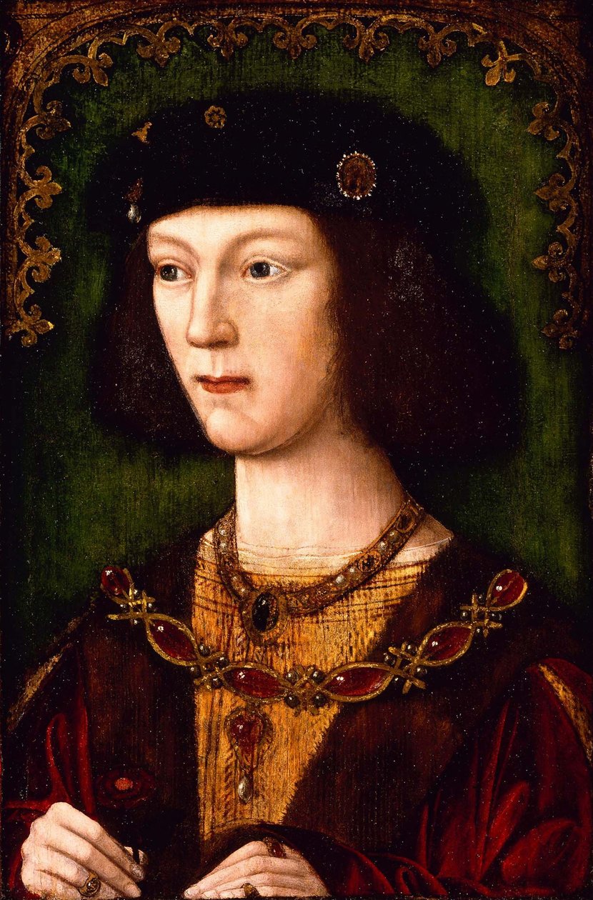 Portrét anglického krále Jindřicha VIII. 1513 od English Master