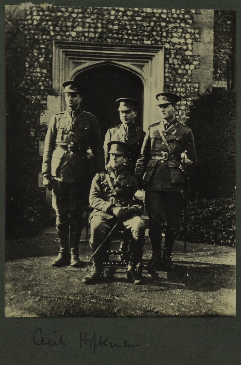 Cecil Hopkinson, 1914-15 od English Photographer